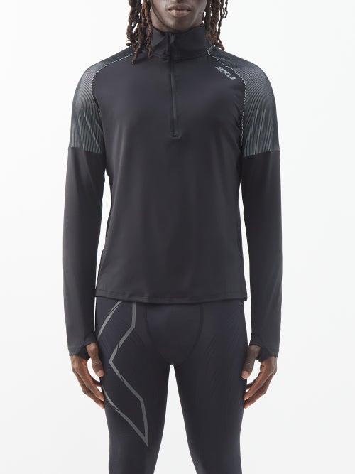 2xu - Light Speed Half-zip Top - Mens - Black