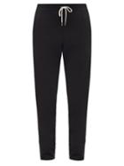 Matchesfashion.com Jil Sander - High-waist Drawstring Cotton-jersey Track Pants - Womens - Black