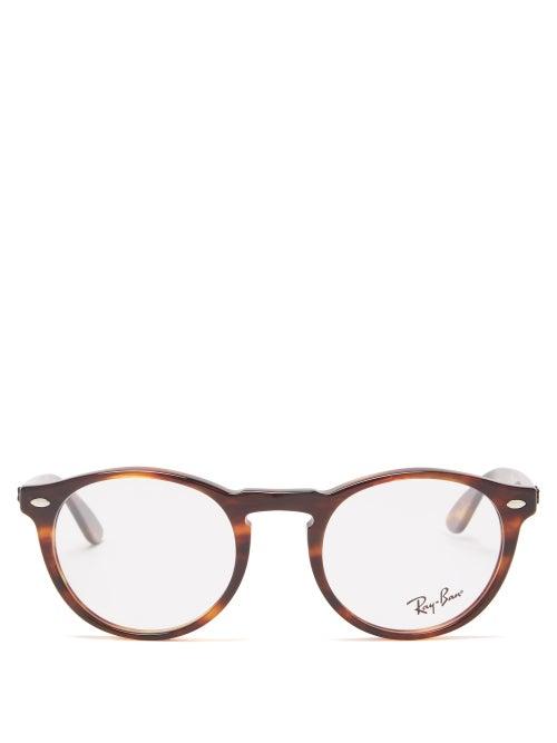 Ray-ban - Round Tortoiseshell-acetate Glasses - Womens - Tortoiseshell