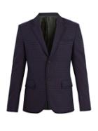 Matchesfashion.com Gucci - Cambridge Cotton And Wool Blend Jacket - Mens - Navy