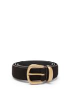 Mens Accessories Anderson's - Suede Belt - Mens - Black