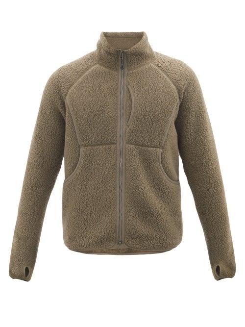 Snow Peak - Boa Thermal Recycled-fibre Fleece Jacket - Mens - Khaki