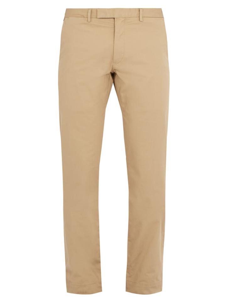Polo Ralph Lauren Slim-fit Stretch-cotton Chino Trousers