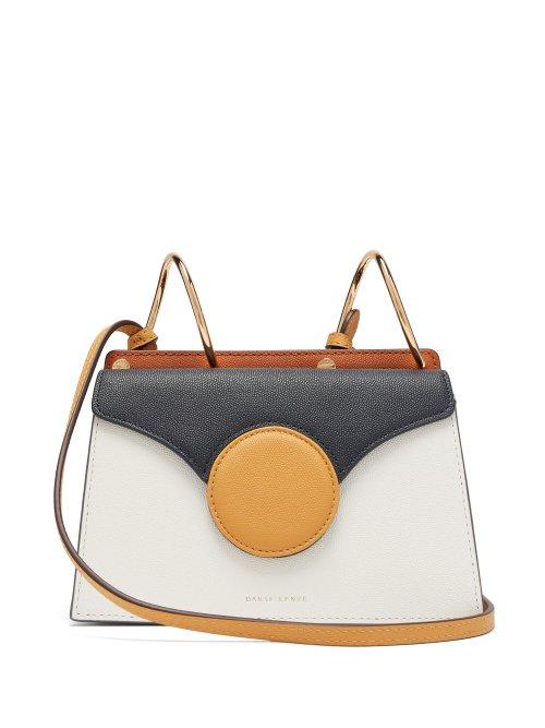 Matchesfashion.com Danse Lente - Mini Phoebe Leather Cross Body Bag - Womens - White Multi