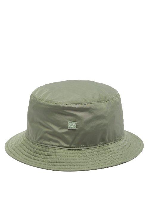 Matchesfashion.com Acne Studios - Buk Face Tech Bucket Hat - Womens - Khaki