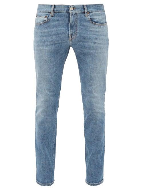 Matchesfashion.com Jeanerica Jeans & Co. - Slim Fit Denim Jeans - Mens - Blue