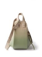 Loewe Paula's Ibiza - Hammock Small Dgrad-leather Tote Bag - Womens - Green Multi