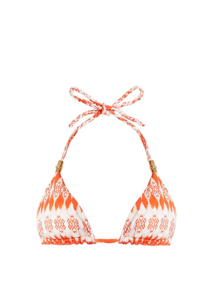 Heidi Klein Punta Del Este Reversible Triangle-cup Bikini Top