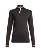 Matchesfashion.com Bogner - Patrizia Half Zip Baselayer Top - Womens - Black
