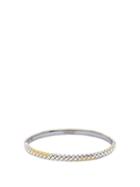 Matchesfashion.com Bottega Veneta - Intrecciato Engraved Silver Bracelet - Womens - Gold
