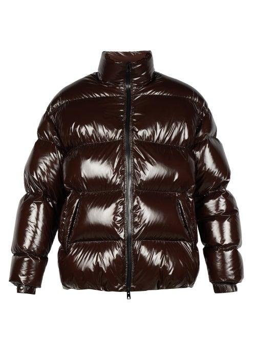 Bottega Veneta - Oversized Quilted Down Jacket - Mens - Brown