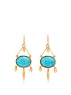 Matchesfashion.com Karry Gallery - Turkish Delight Turquoise Drop Earrings - Womens - Blue