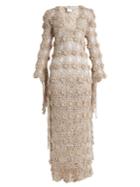 My Beachy Side Lotus Crochet-knit Maxi Dress