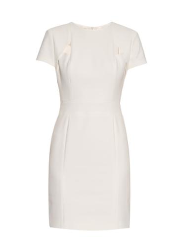 La Mania Senso Cut-out Crepe Dress