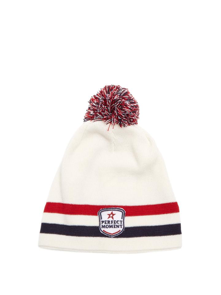 Perfect Moment La Tour Striped Wool-blend Beanie Hat