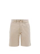 Mens Rtw Polo Ralph Lauren - Cotton-blend Twill Shorts - Mens - Tan