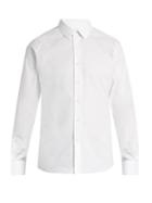 Valentino Button-cuff Cotton Shirt