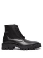 Matchesfashion.com Balenciaga - Tread Sole Leather Boots - Mens - Black