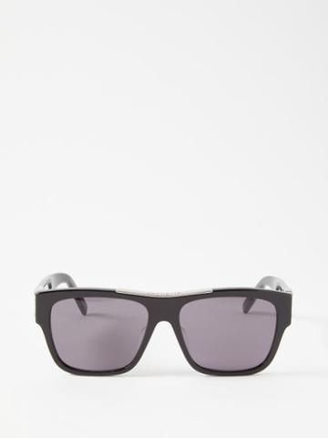 Givenchy Eyewear - Square Acetate Sunglasses - Mens - Black