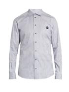 Dolce & Gabbana Striped Button-cuff Cotton Shirt