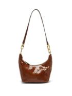 Matchesfashion.com Staud - Holt Snake-effect Leather Shoulder Bag - Womens - Brown