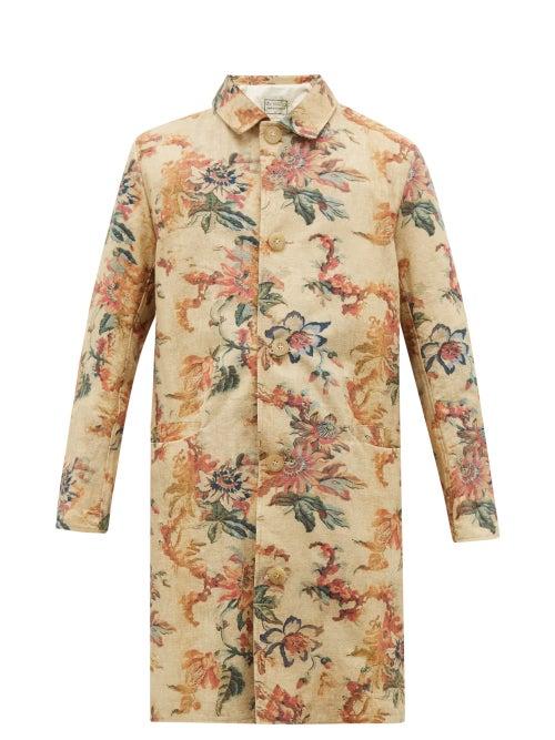 Matchesfashion.com By Walid - Cedric Floral Print Canvas Car Coat - Mens - Multi
