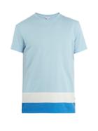 Orlebar Brown Sammy Striped-hem Cotton-jersey T-shirt