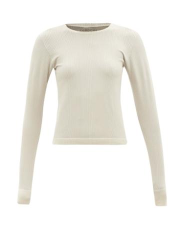 Cordova - Ribbed Base-layer Top - Womens - Ivory