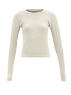 Cordova - Ribbed Base-layer Top - Womens - Ivory