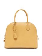 Matchesfashion.com The Row - Lady Bag Leather Handbag - Womens - Light Yellow