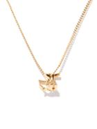 Saint Laurent - Ysl-pendant Necklace - Womens - Gold