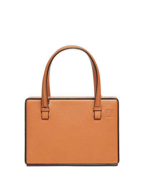 Matchesfashion.com Loewe - Postal Small Leather Bag - Womens - Tan