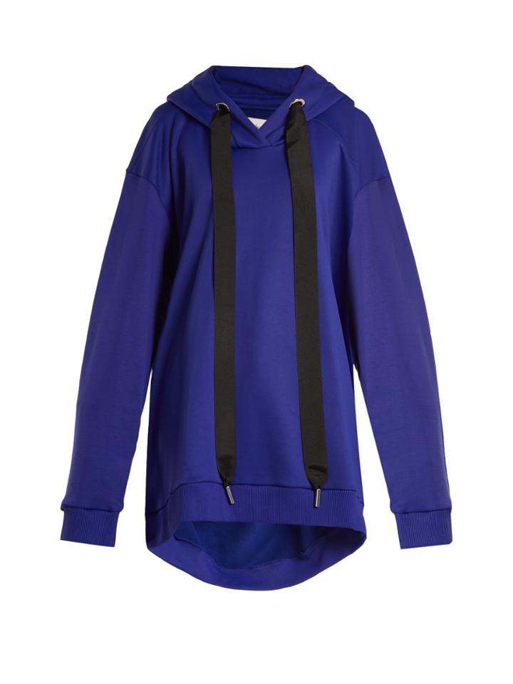 Marques'almeida Asymmetric-hem Oversized Hooded Sweatshirt