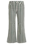 Alexachung Striped High-rise Jeans