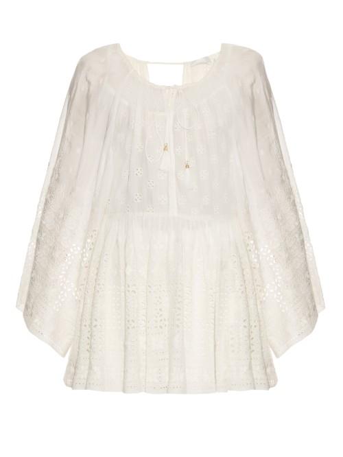 Zimmermann Harlequin Broderie Top