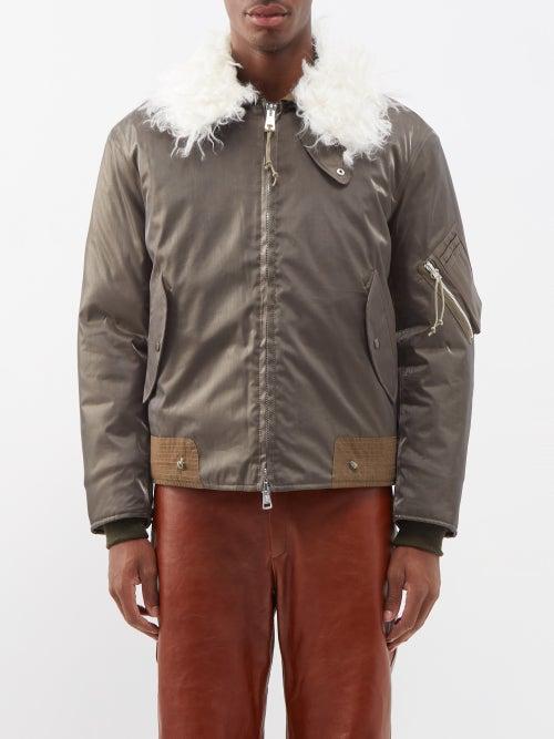 Our Legacy - Glyptodon Technical Bomber Jacket - Mens - Green