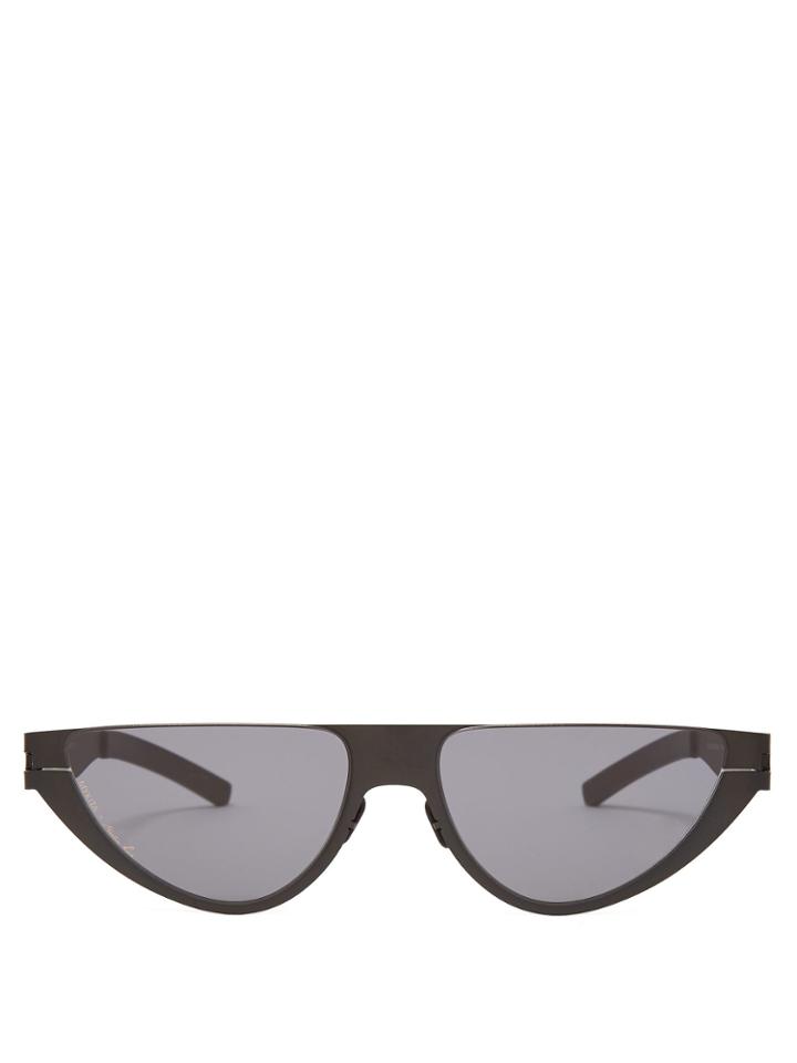Mykita Kitt Half-moon Sunglasses