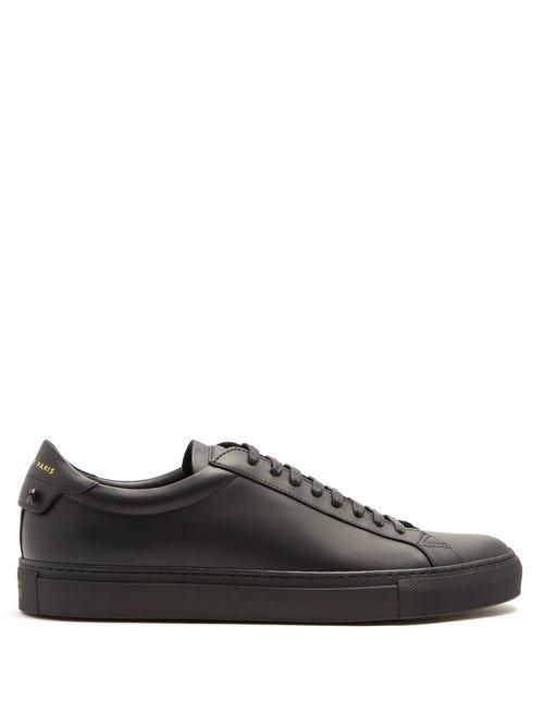 Matchesfashion.com Givenchy - Urban Street Low Top Leather Trainers - Mens - Black