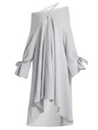 Palmer/harding Jasmin Off-shoulder Striped Cotton Dress