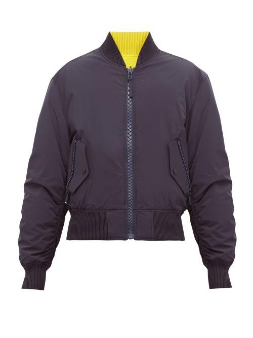 Matchesfashion.com Aztech Mountain - Silver Queen Reversible Bomber Jacket - Womens - Navy Multi