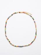 Missoma - Imperial Jasper Bead & 18kt Gold-plated Necklace - Womens - Multi