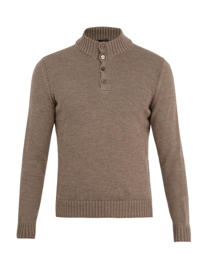 Zanone High-neck Wool Sweater