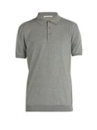 Matchesfashion.com Salle Prive - Eliel Cotton Polo Shirt - Mens - Grey