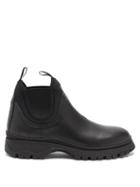 Matchesfashion.com Prada - Raised Sole Leather Chelsea Boots - Womens - Black