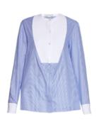 Stella Mccartney Etta Contrast-panel Shirt
