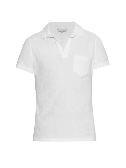 Orlebar Brown Terry-towelling Cotton Polo Shirt