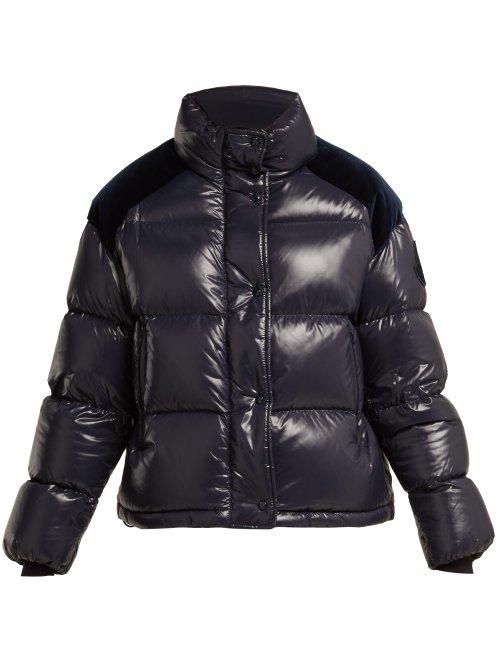 Matchesfashion.com 2 Moncler 1952 - Chouette Quilted Down Jacket - Womens - Navy