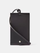 Jil Sander - Logo-debossed Leather Cross-body Bag - Mens - Black