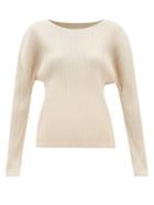 Pleats Please Issey Miyake - Technical-pleated Top - Womens - Cream