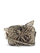 Matchesfashion.com Sophia Webster - Flossy Butterfly Snake Effect Leather Bag - Womens - Python